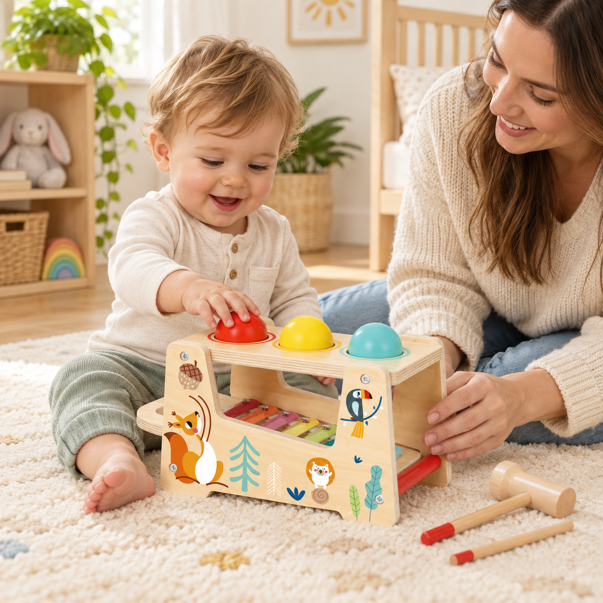 Tooky Toy Pound & Tap Bench