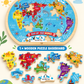 Tooky Toy World Map Puzzle