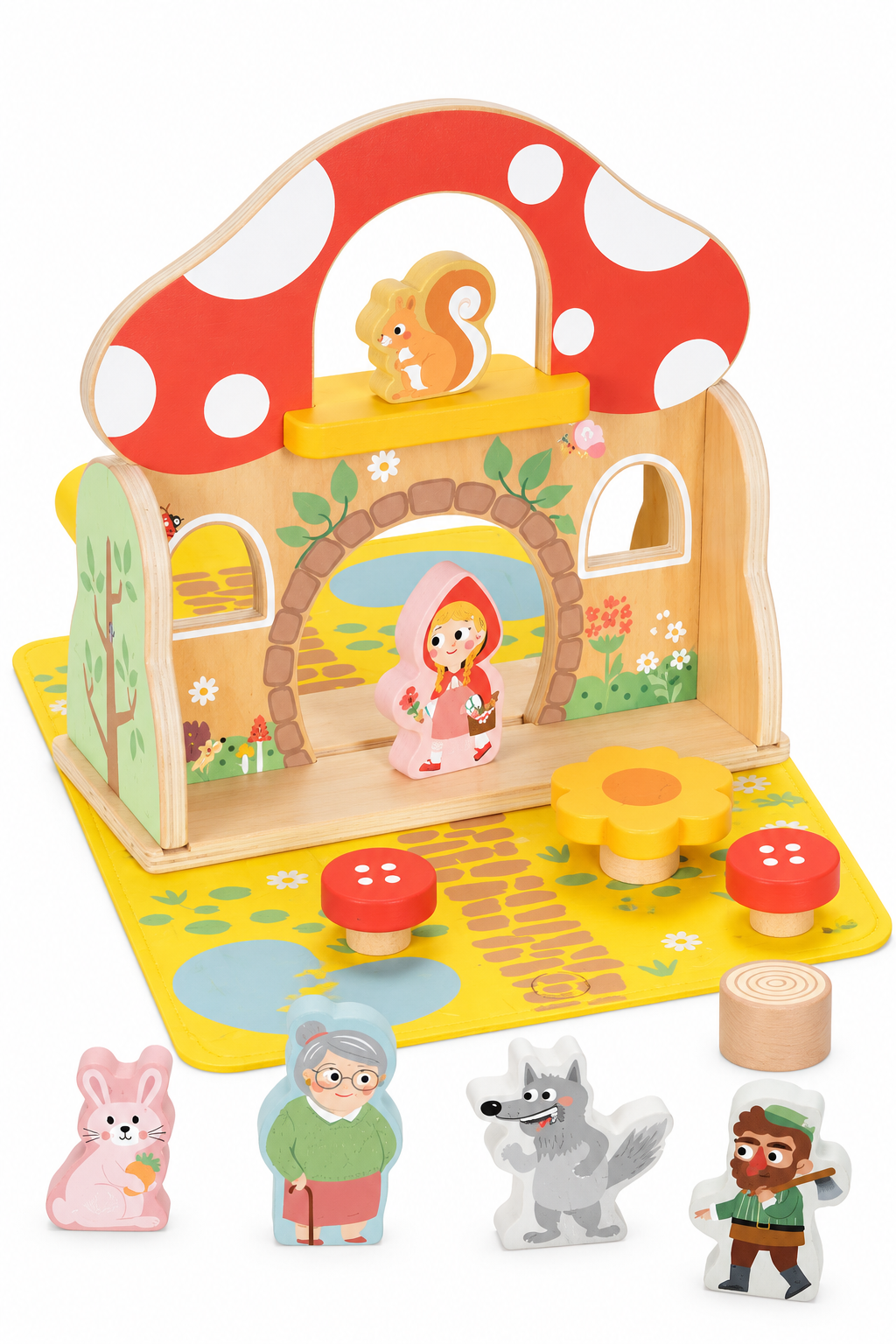 Tooky Toy Little Red Riding Hood Play Set