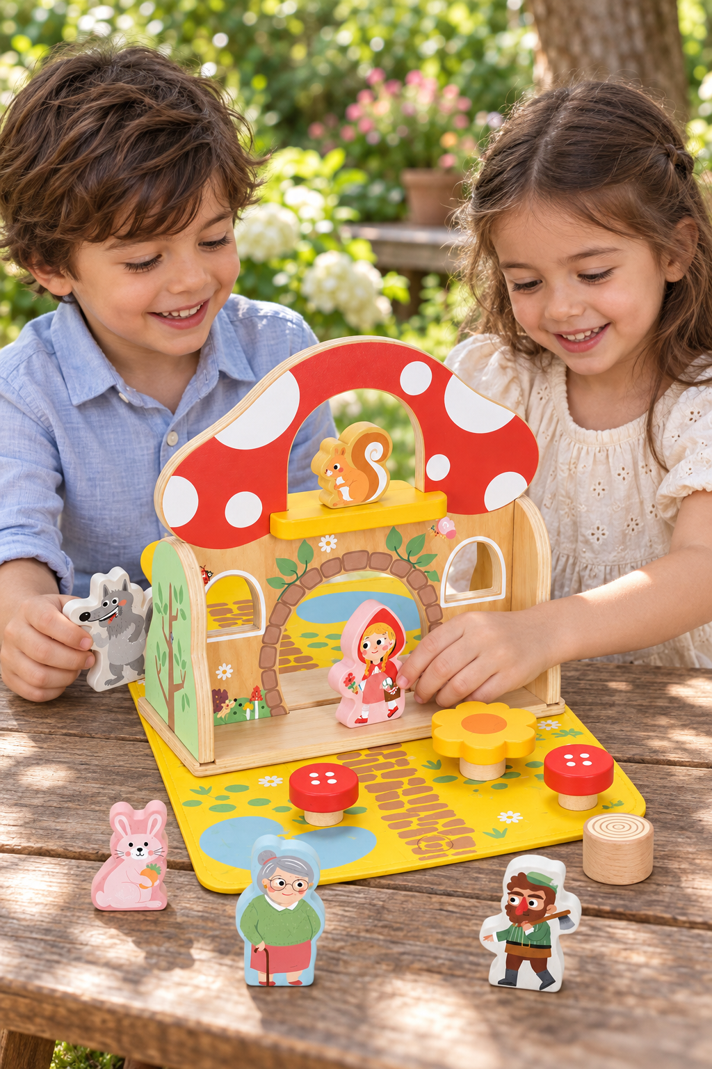 Tooky Toy Little Red Riding Hood Play Set