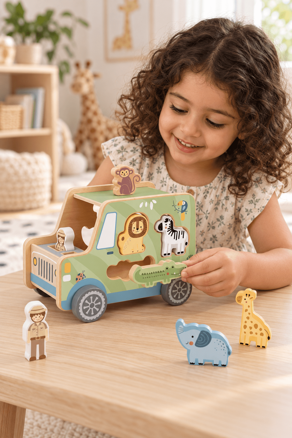 Tooky Toy Animal Jeep - Marah Kids