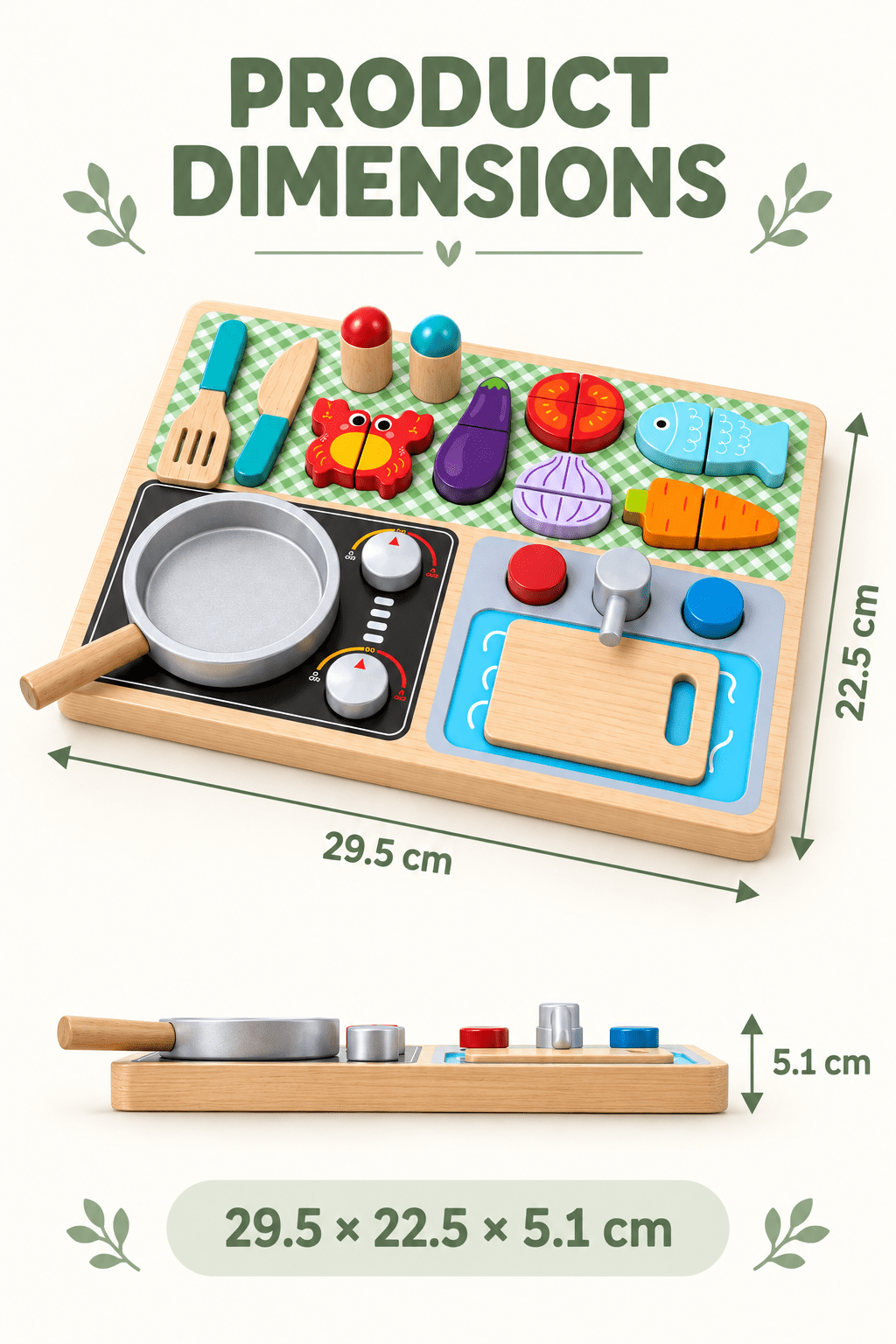 Tooky Toy Kitchen Playset - Marah Kids
