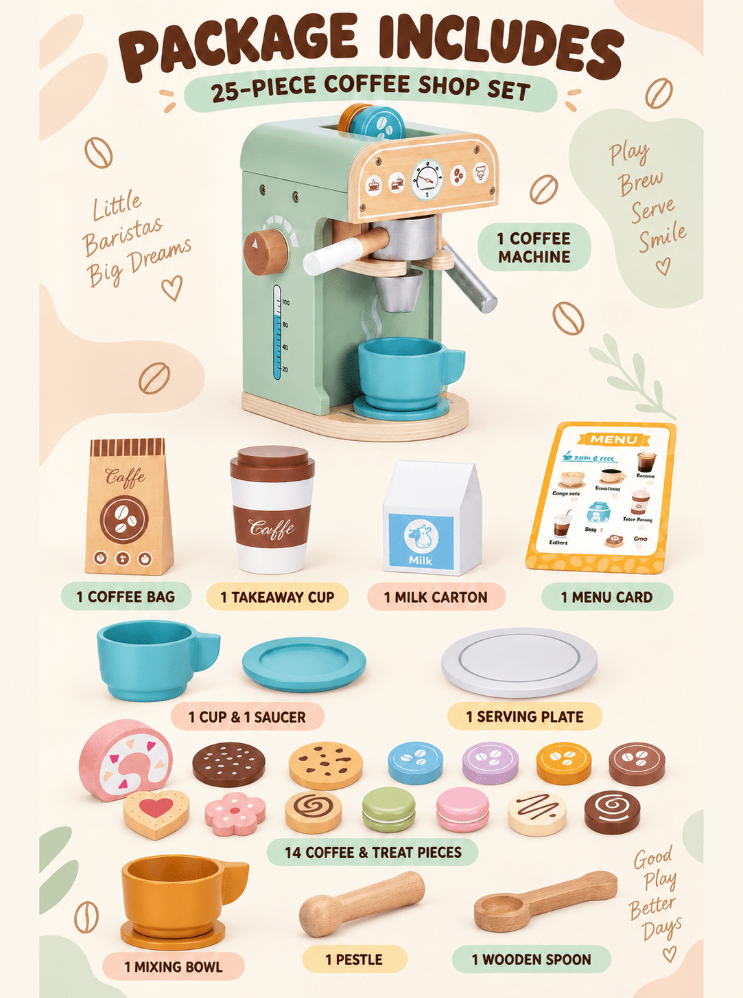 Tooky Toy Coffee Shop - Marah Kids