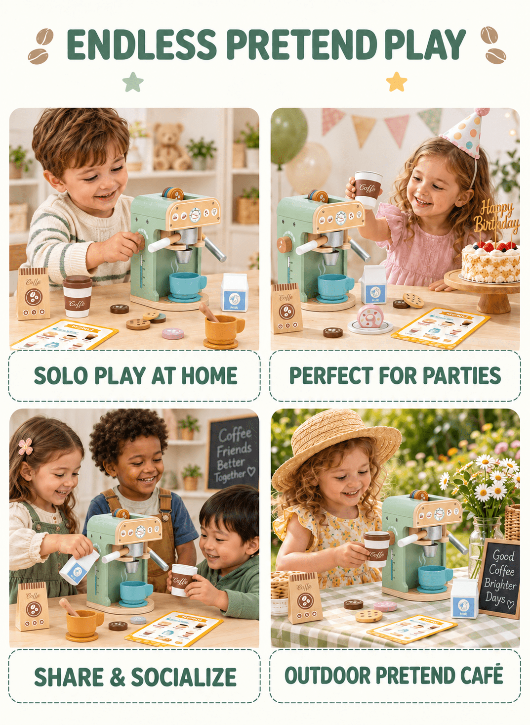 Tooky Toy Coffee Shop - Marah Kids