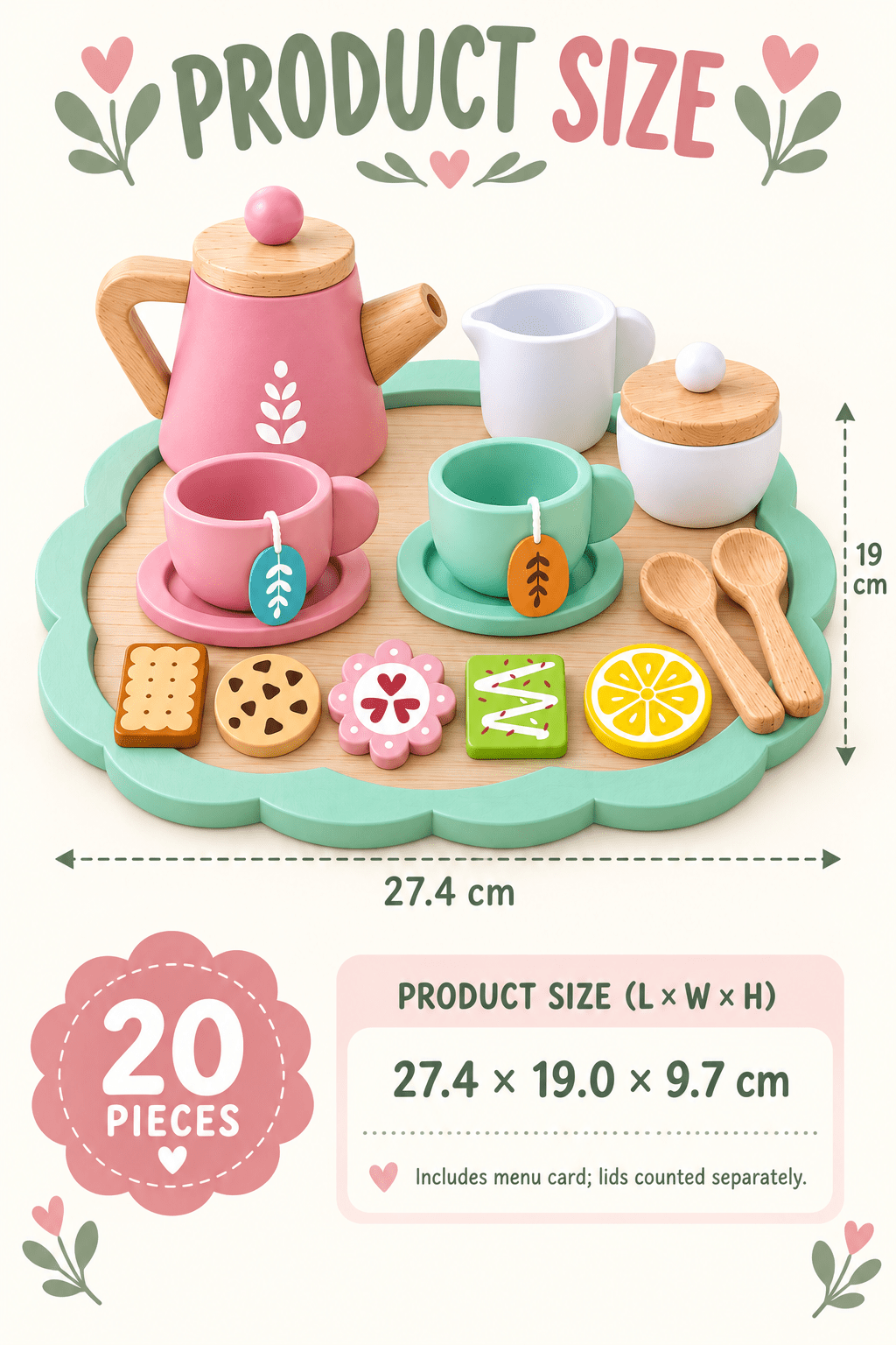 Tooky Toy Afternoon Tea Set - Marah Kids