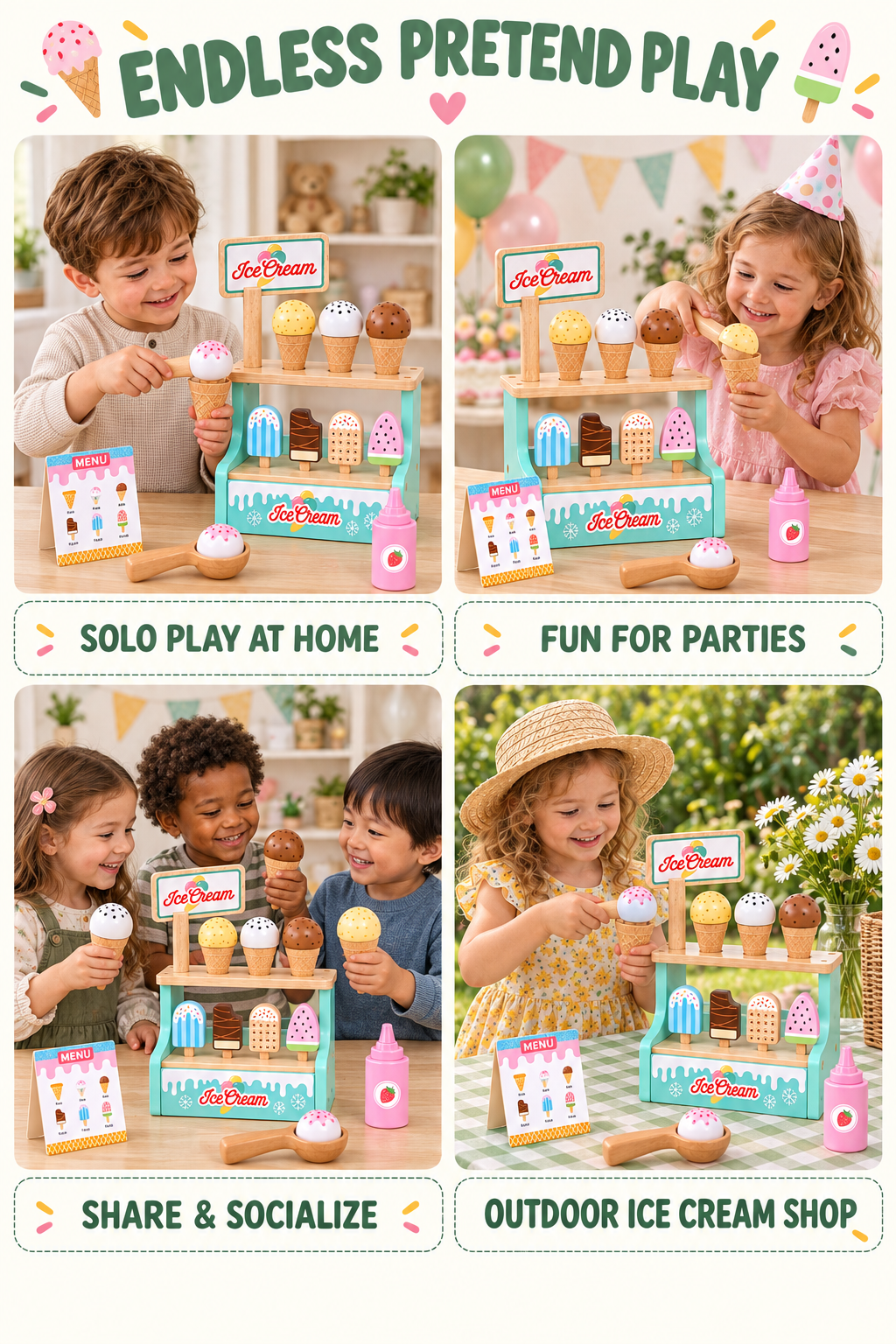 Tooky Toy Ice Cream Shop - Marah Kids