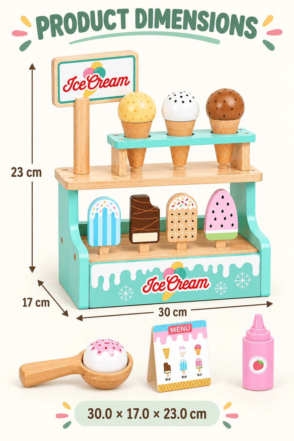 Tooky Toy Ice Cream Shop - Marah Kids