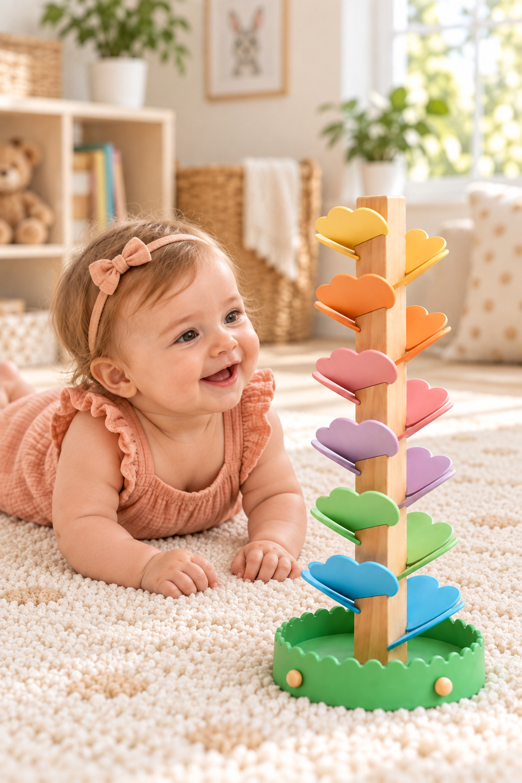 Tooky Toy Ball Track Game