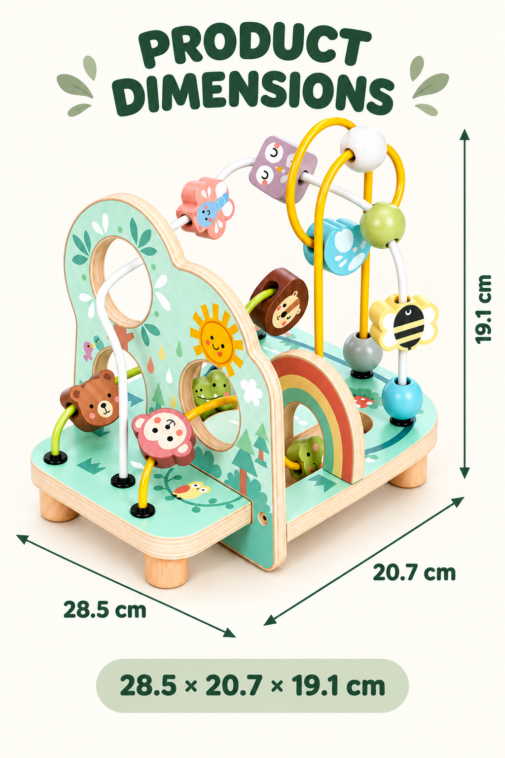 Tooky Toy Forest Beads Coaster