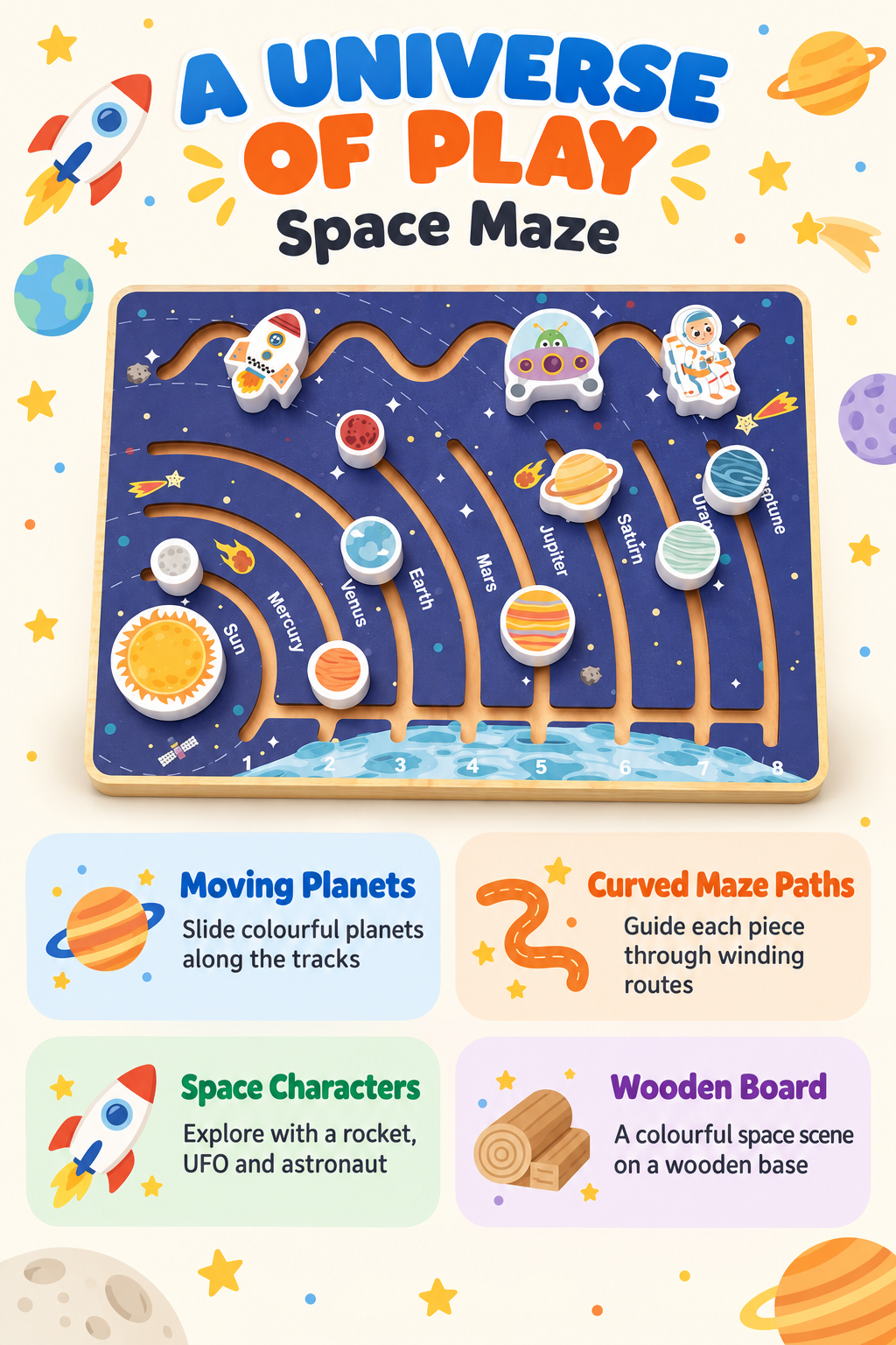 Tooky Toy Space Maze