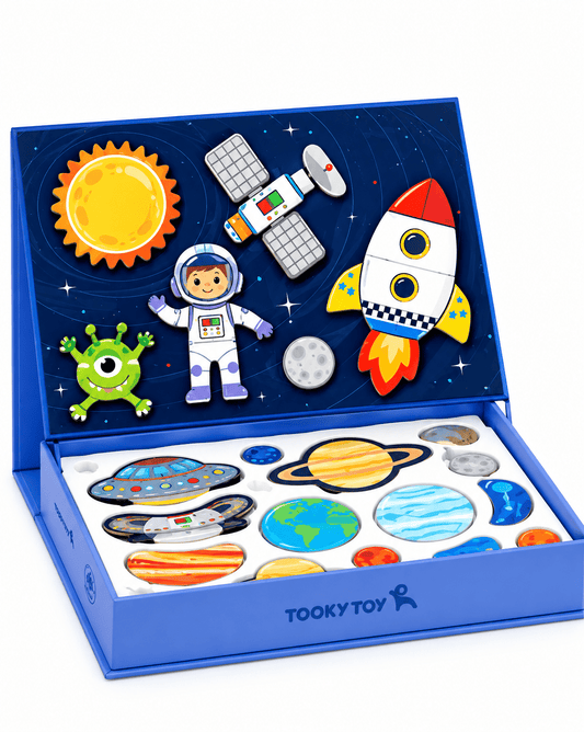 Tooky Toy Magnetic Box - Space - Marah Kids