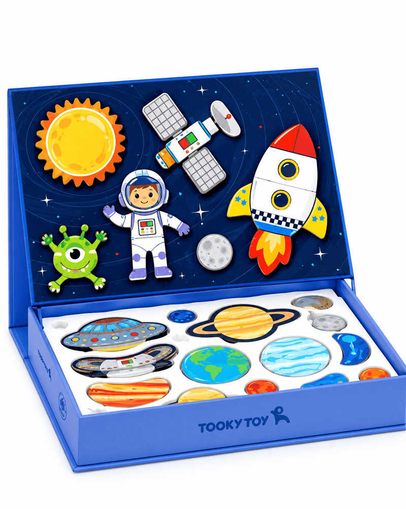 Tooky Toy Magnetic Box - Space