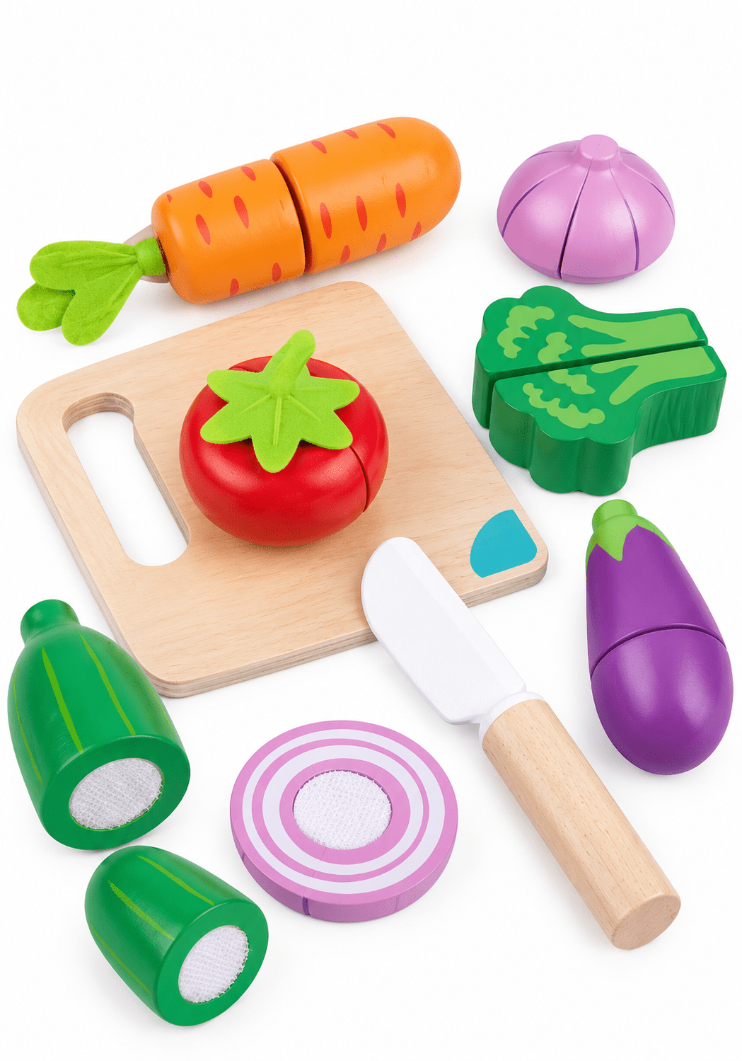Tooky Toy Cutting Vegetables - Marah Kids