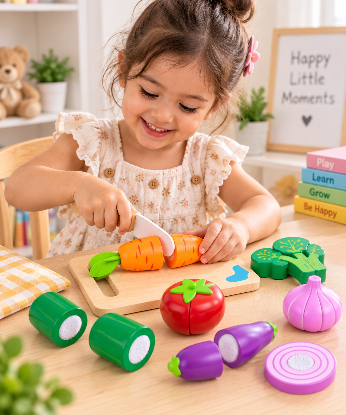 Tooky Toy Cutting Vegetables - Marah Kids