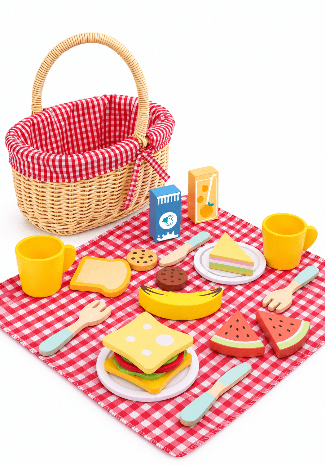 Tooky Toy Picnic Basket - Marah Kids