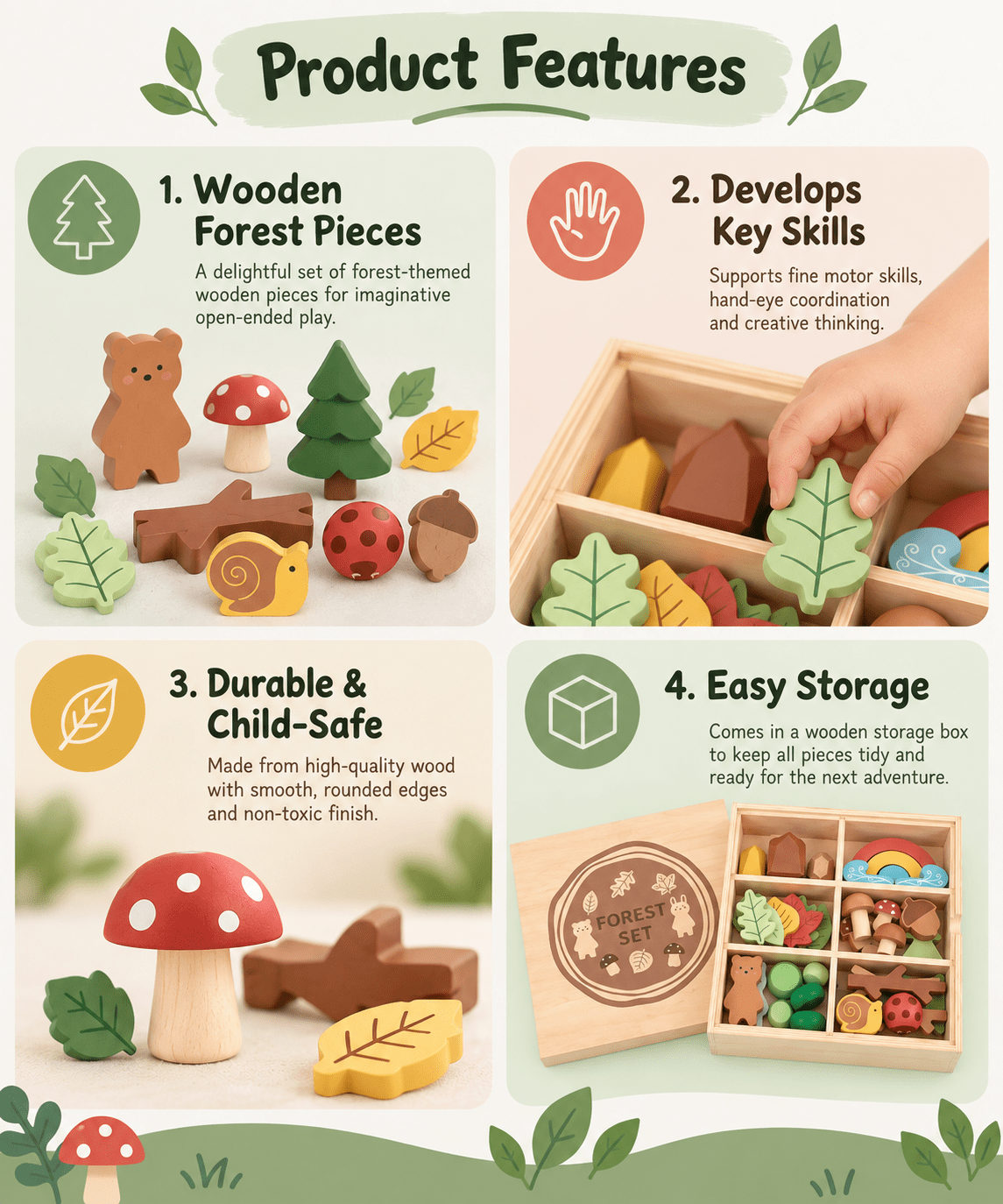 Tooky Toy Forest Set - Marah Kids