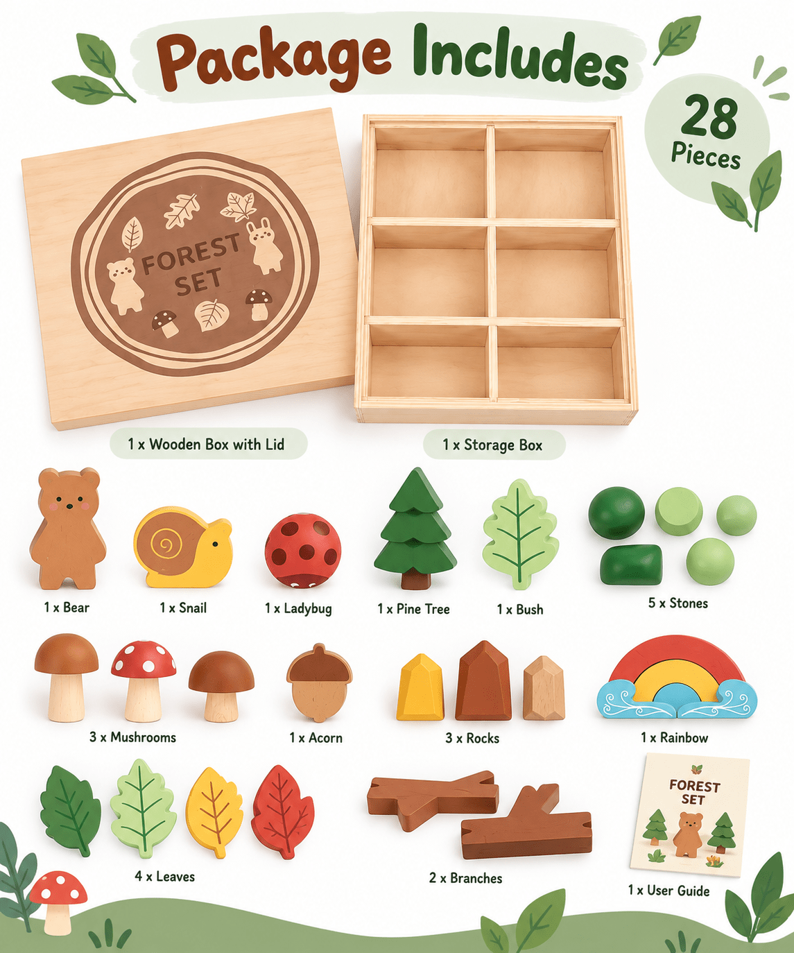 Tooky Toy Forest Set - Marah Kids