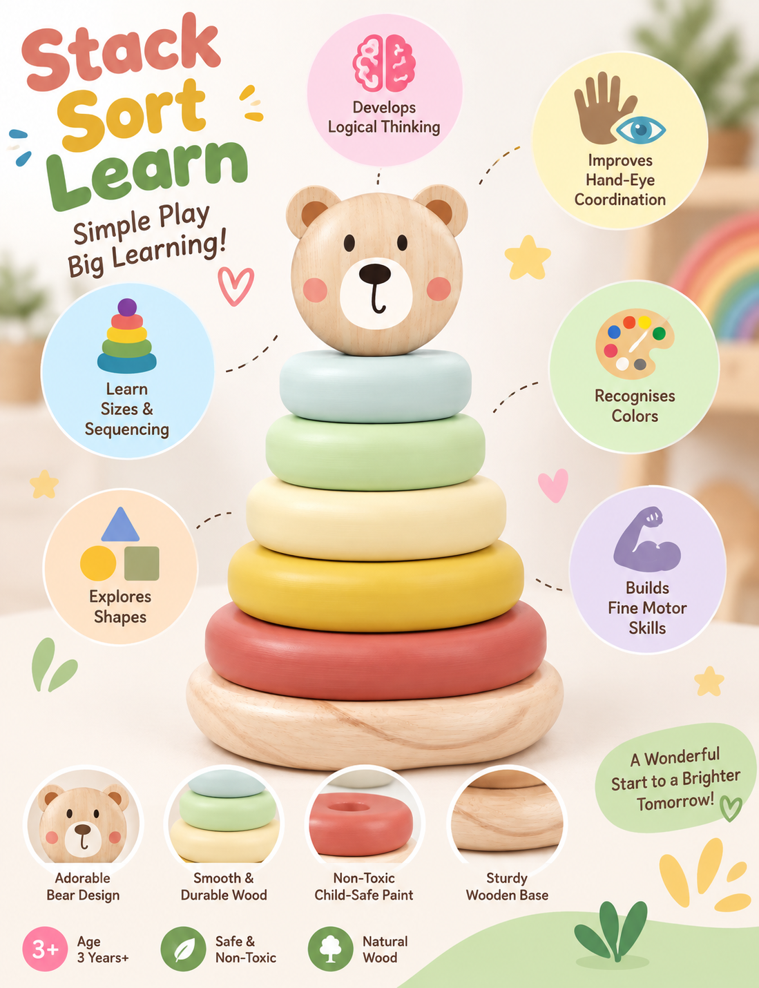 Tooky Toy Bear Tower