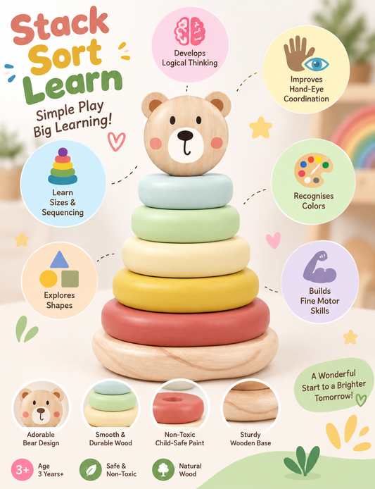 Tooky Toy Bear Tower