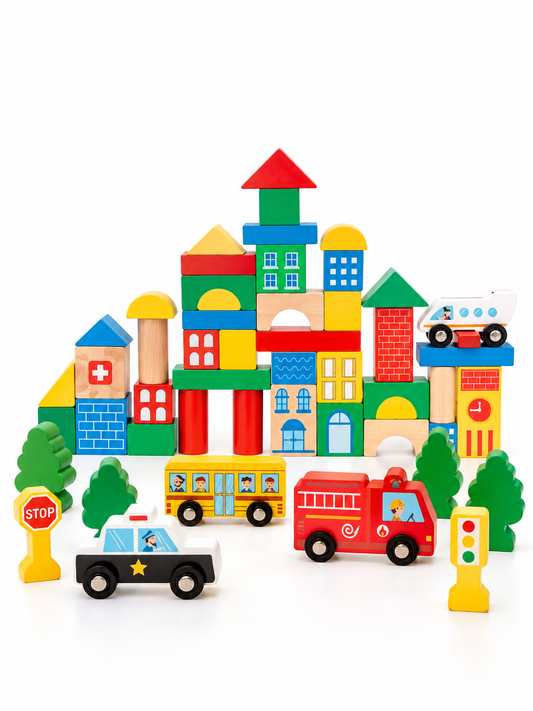 Tooky Toy City Block