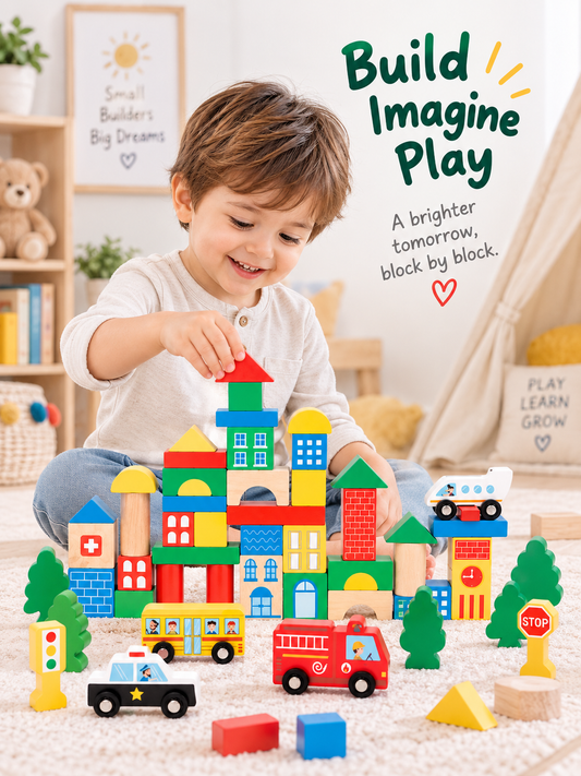 Tooky Toy City Block
