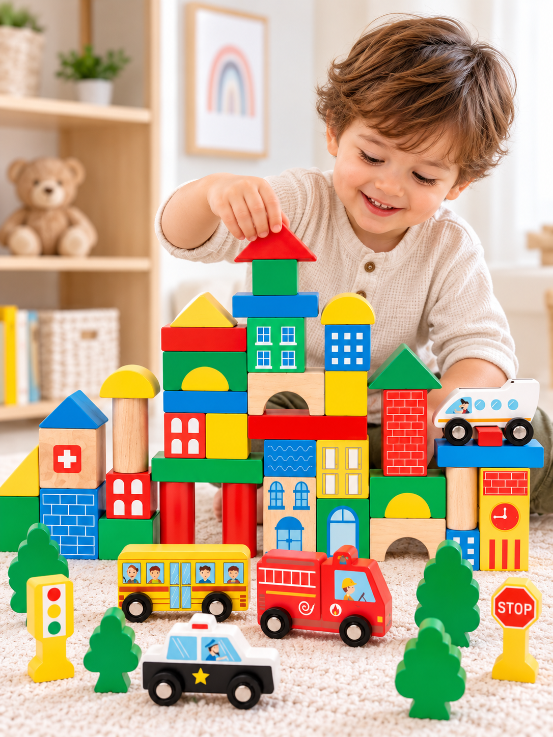 Tooky Toy City Block
