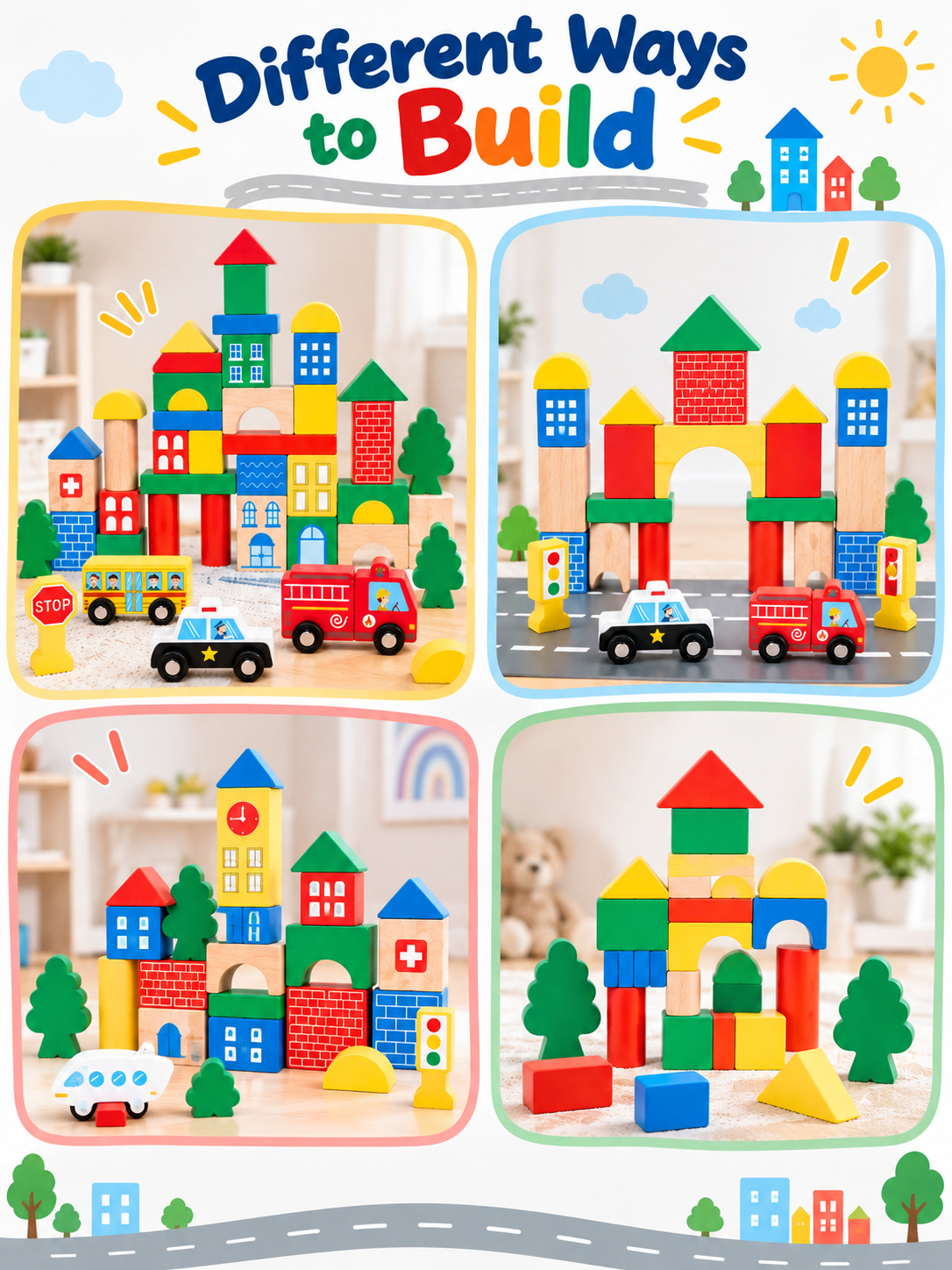 Tooky Toy City Block