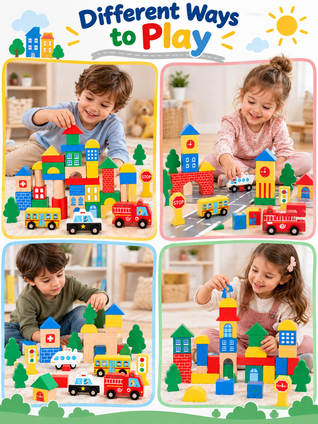 Tooky Toy City Block