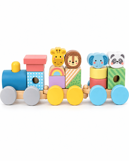 Tooky Toy Stacking Train - Animals - Marah Kids