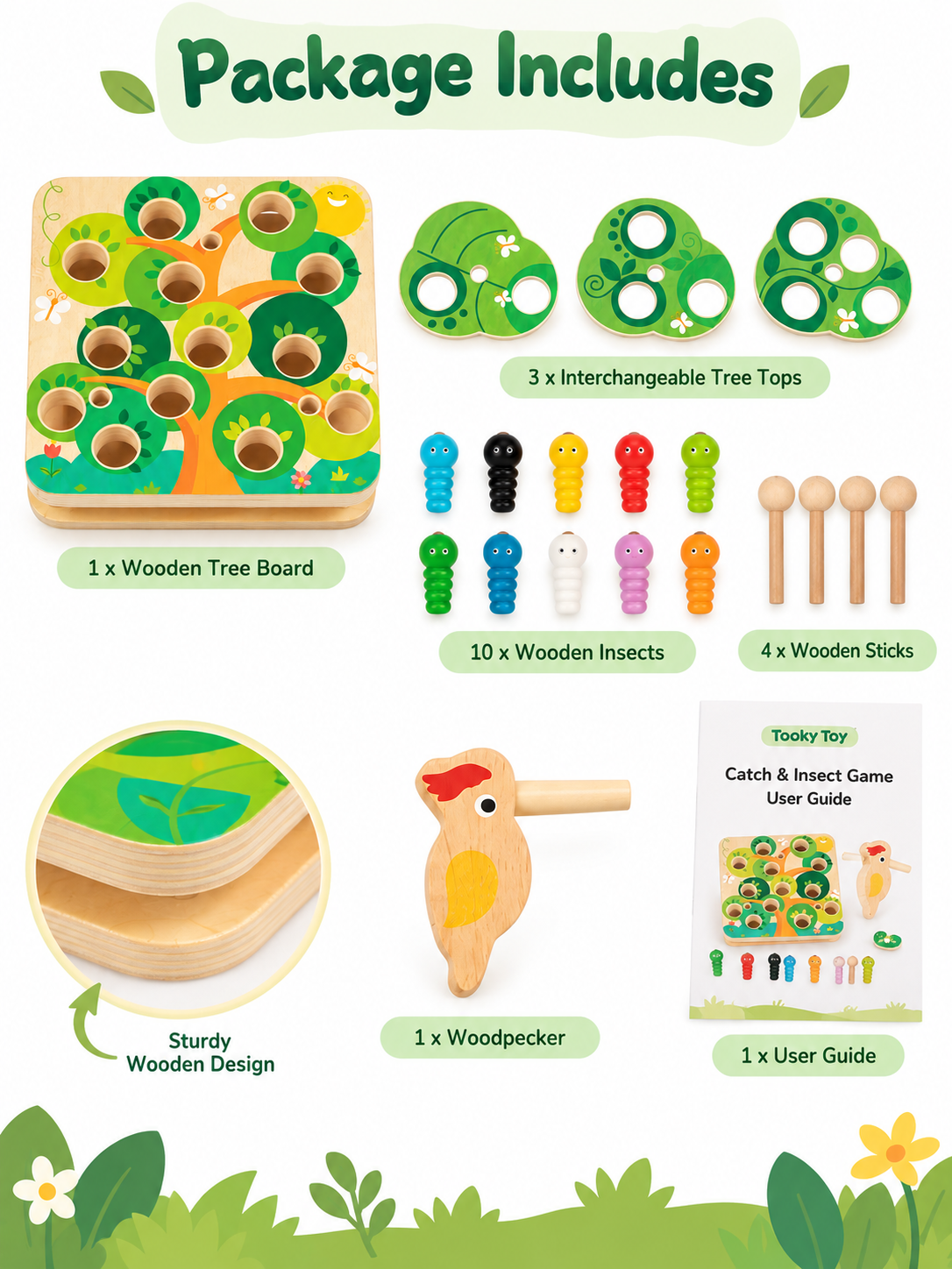 Tooky Toy Catch & Insect Game
