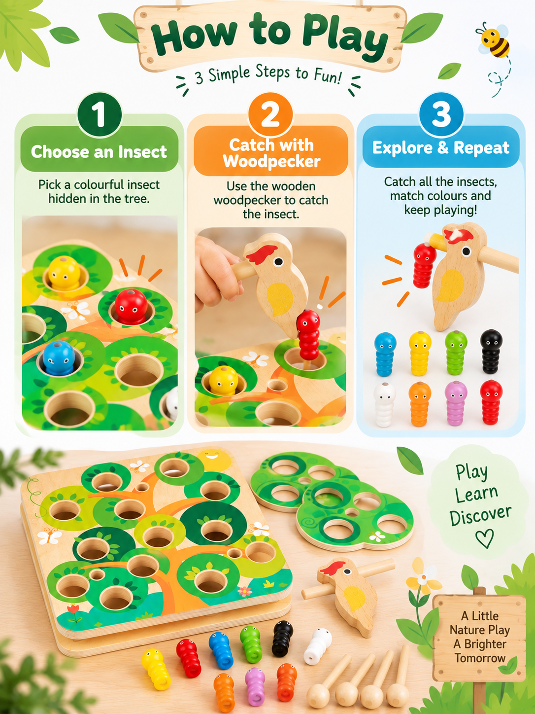 Tooky Toy Catch & Insect Game