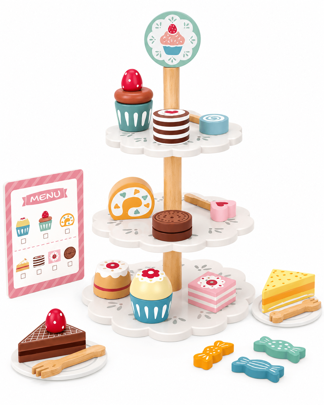 Tooky Toy Dessert Stand - Marah Kids