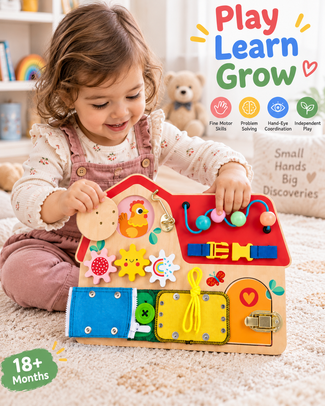 Tooky Toy Busy Board
