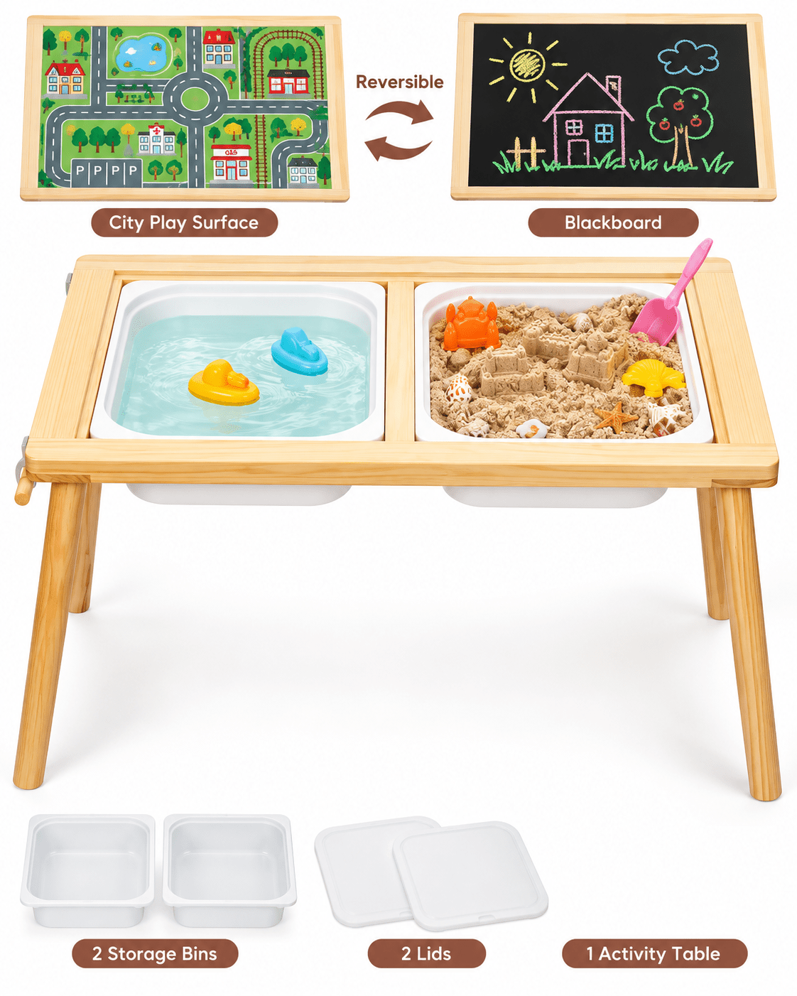 Oook Sensory Table Kids Activity Table - Marah Kids