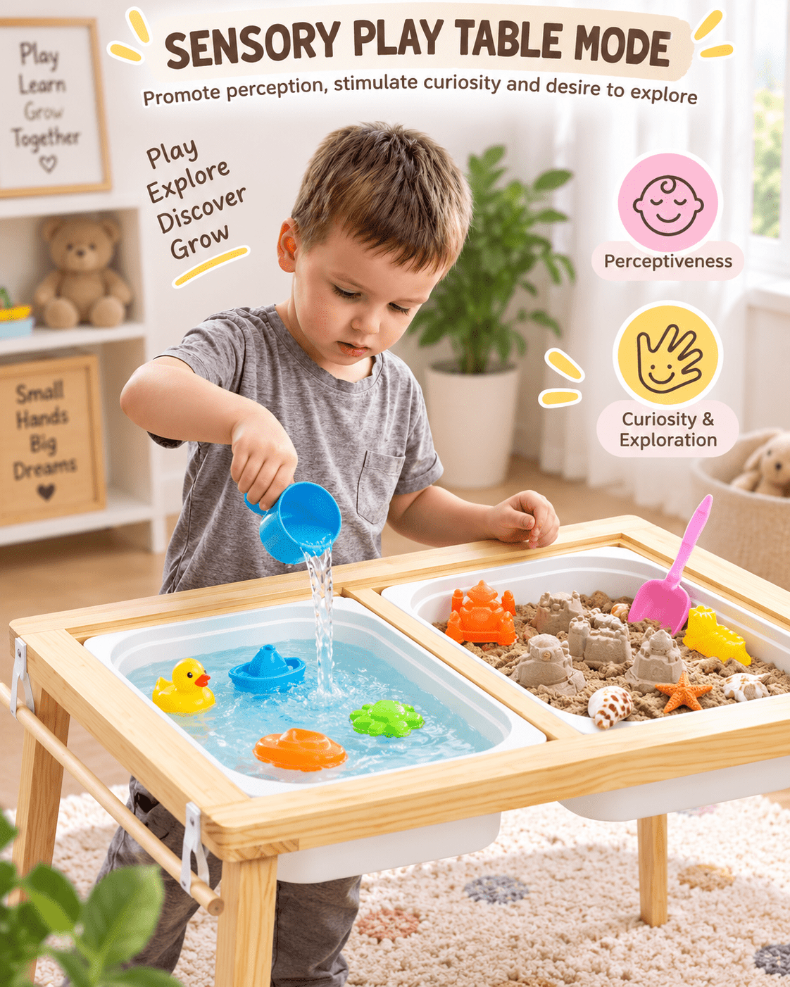 Oook Sensory Table Kids Activity Table - Marah Kids