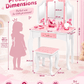 Oook Princess Vanity Table - Marah Kids