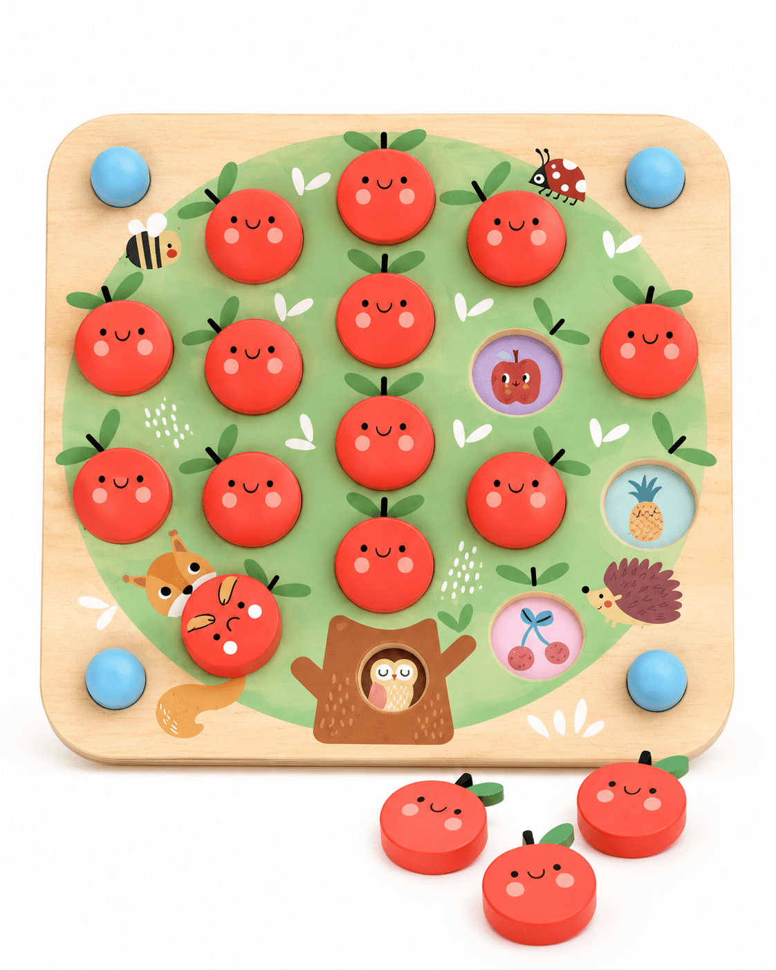 Tooky Toy Memory Game - Apple - Marah Kids