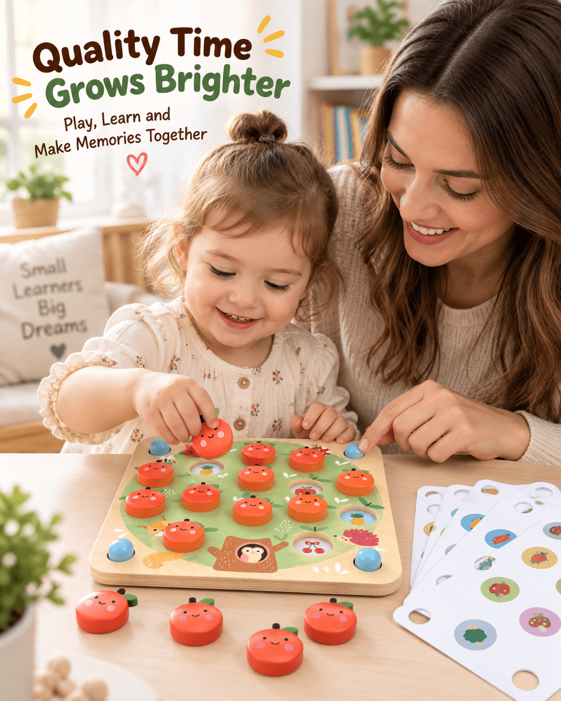 Tooky Toy Memory Game - Apple - Marah Kids