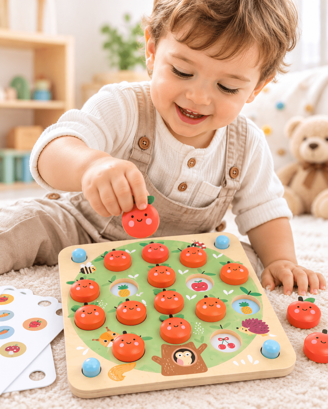 Tooky Toy Memory Game - Apple - Marah Kids
