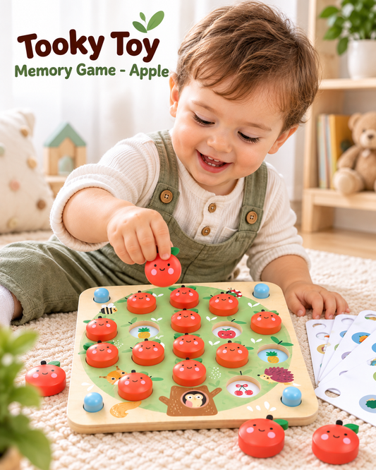 Tooky Toy Memory Game - Apple - Marah Kids