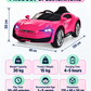 Lovely Baby Kids Powered Riding Car LB 1060DX - Pink