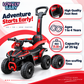 Lovely Baby Ride on Push Car for Kids Removable Handle-Red