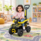 Lovely Baby Ride On Push Car for Kids With Removable Handle - Yellow