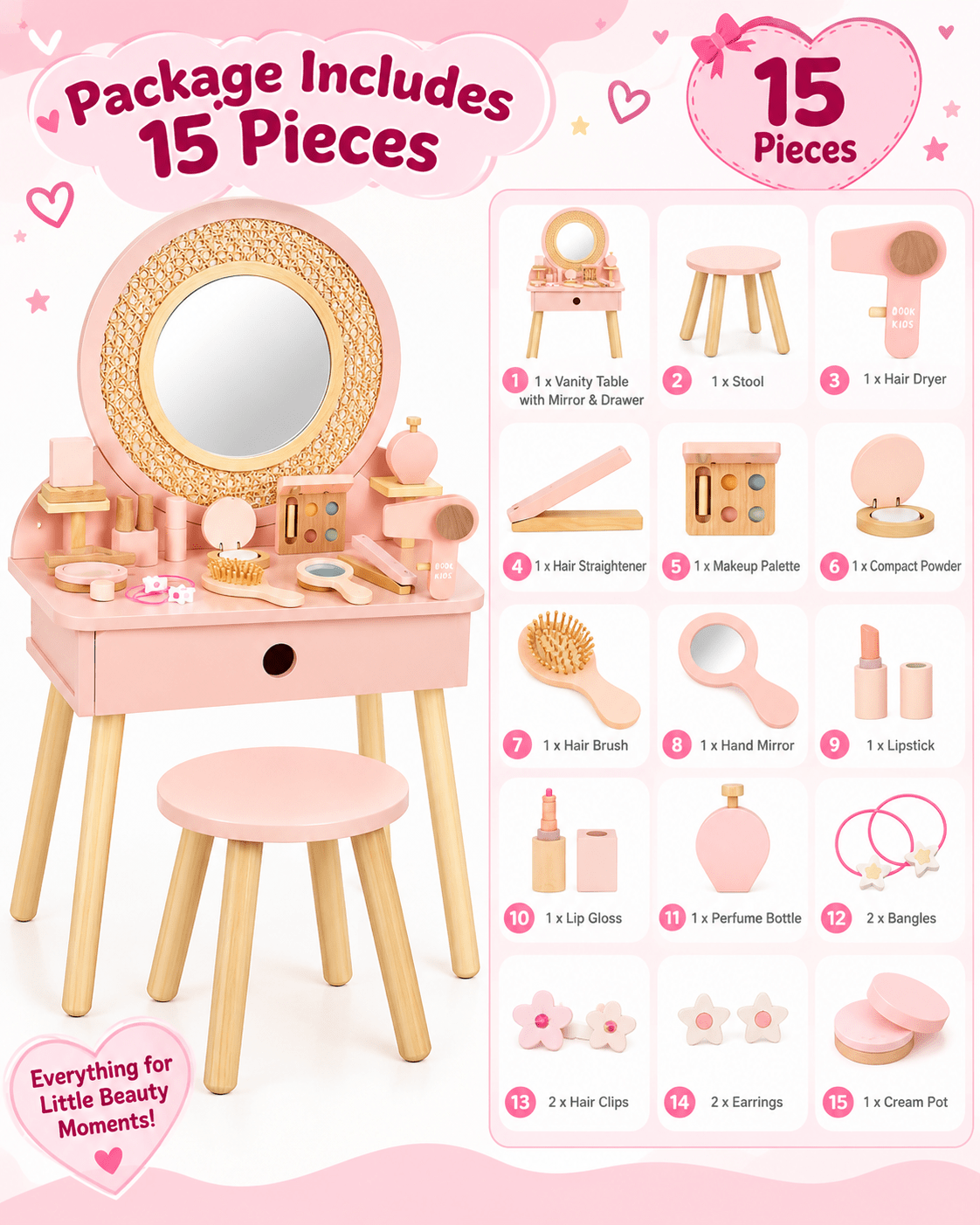 Oook Kids Vanity Set - Marah Kids