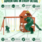 Kiddoro - Little Heroes HQ Swing Set - Marah Kids