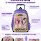 Netflix K-Pop Demon Hunters Golden 5-in-1 Kids Trolley School Set 18 Inch