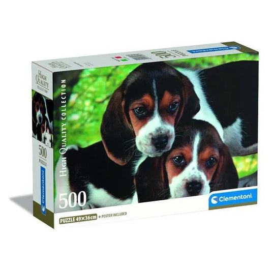CLEMENTONI PUZZLE HQC CLOSE TOGE POSTER 500PC - Marah Kids