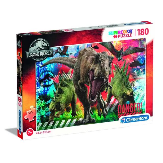 Clementoni 29106 180Pc Puzzle - Jurassic World - Marah Kids
