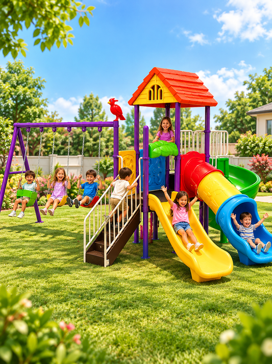 Toyemporium Peggy Multi-Slide Playcenter