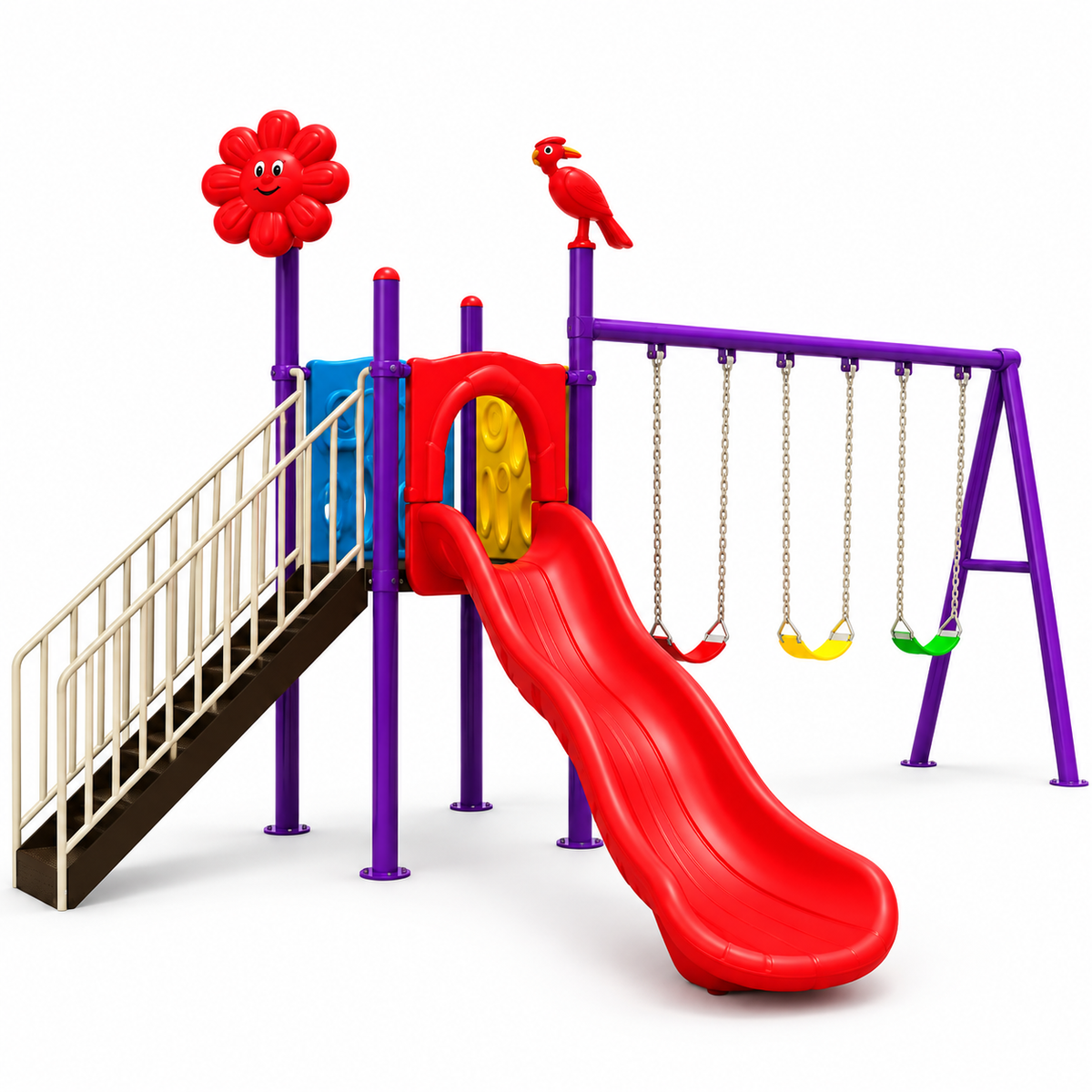 Toyemporium Large Swing & Slide Playground